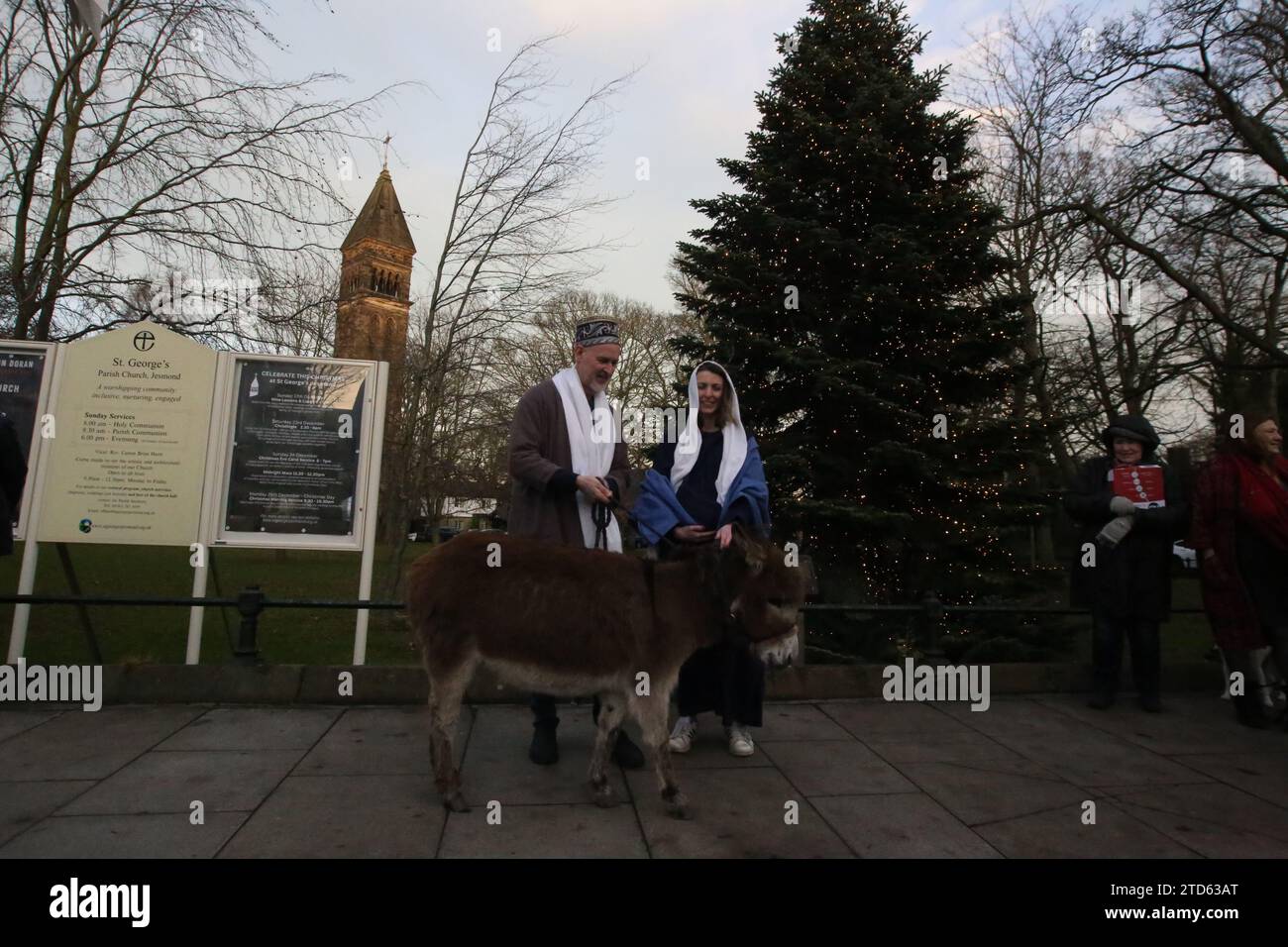 The Living Nativity, Seasonal stroll around Jesmond in Newcastle upon