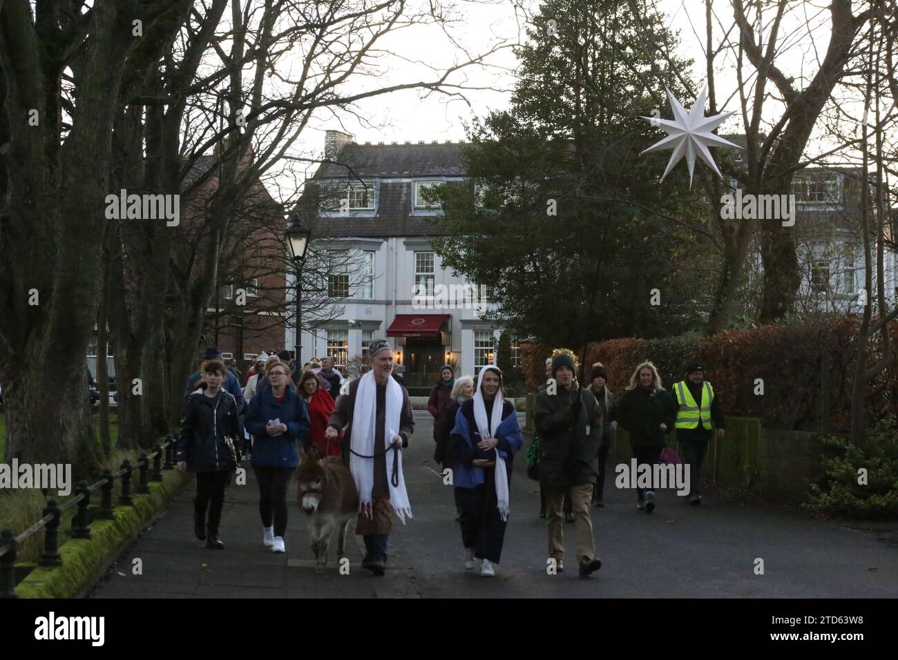 The Living Nativity, Seasonal stroll around Jesmond in Newcastle upon