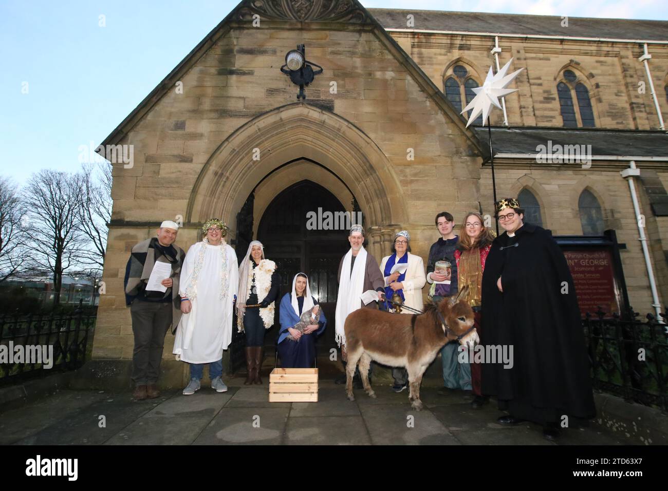 The Living Nativity, Seasonal stroll around Jesmond in Newcastle upon