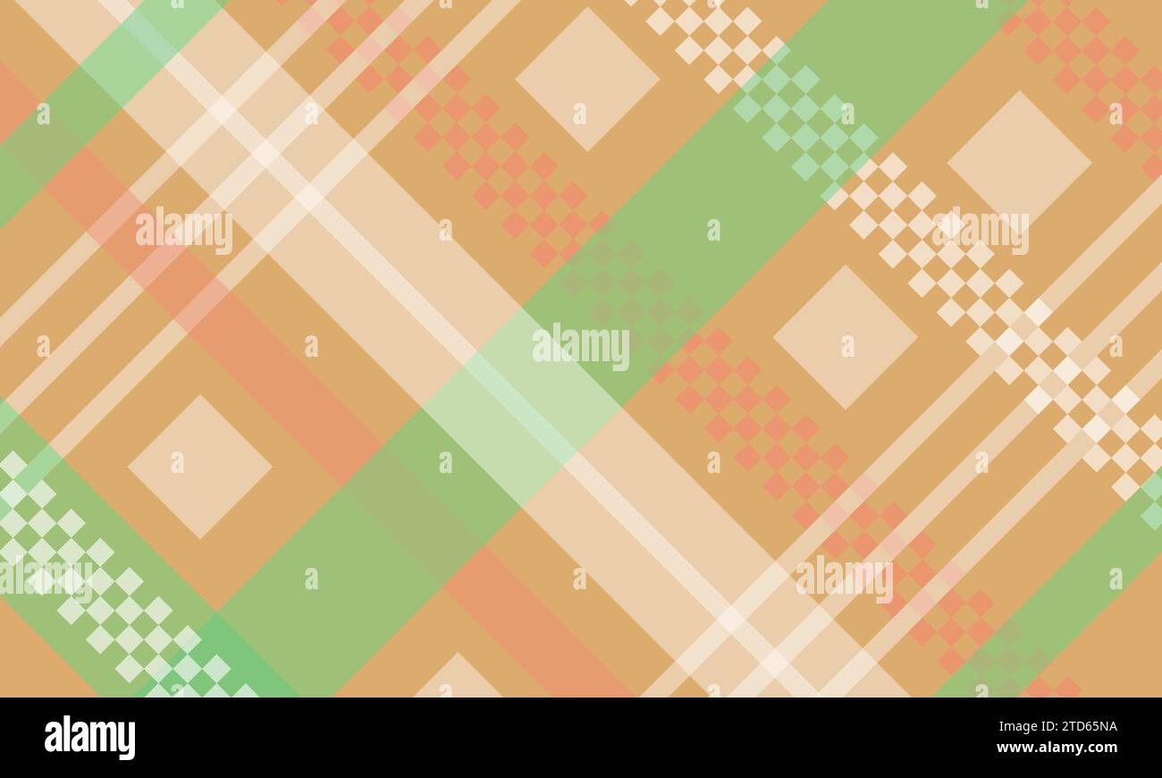 Textile fabric tartan plaid pattern texture background Stock Vector
