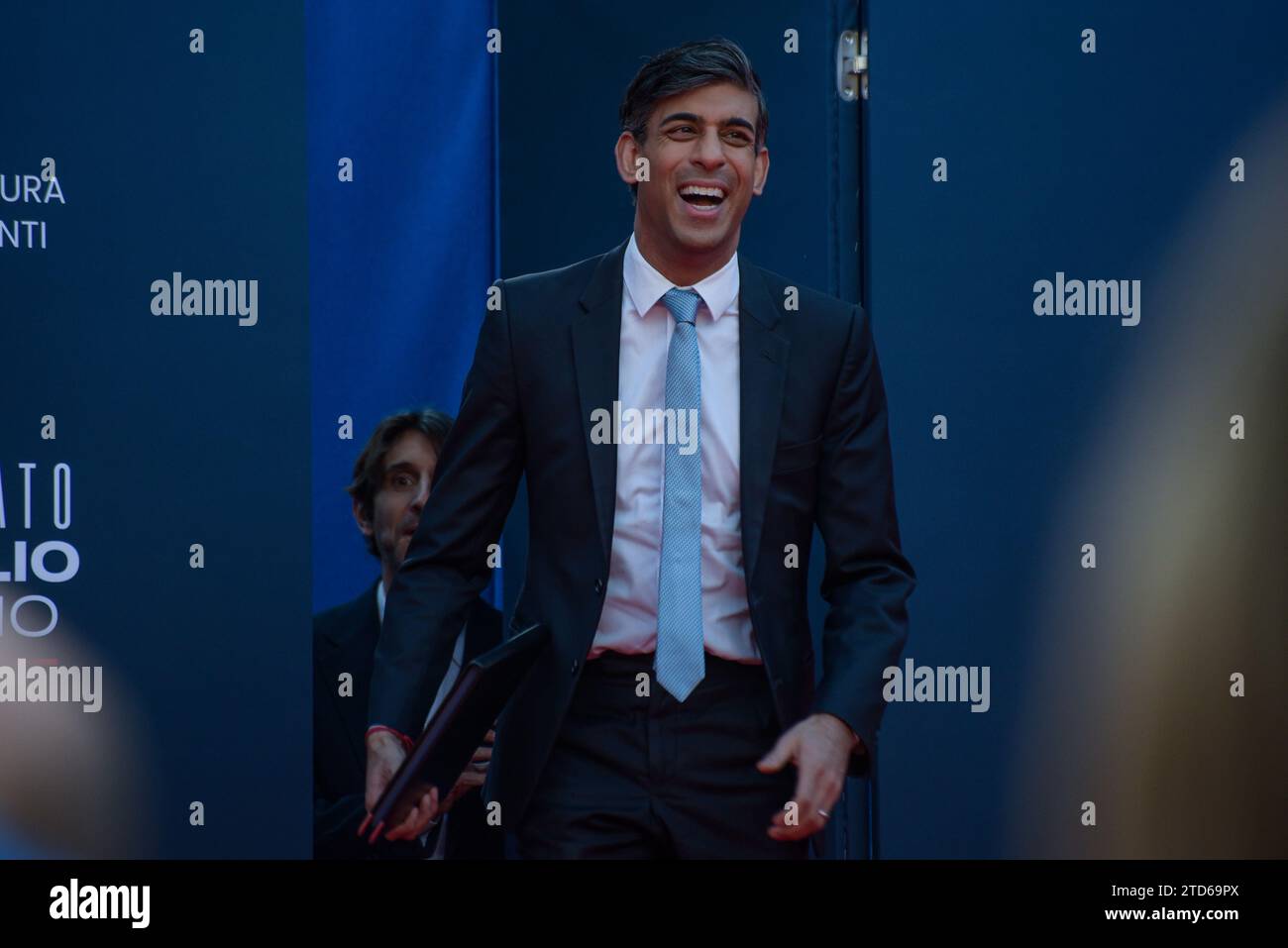 Roma Rishi Rome, Italy. 16th Dec, 2023. Rishi Sunak attends the Atreju 2023, the ...
