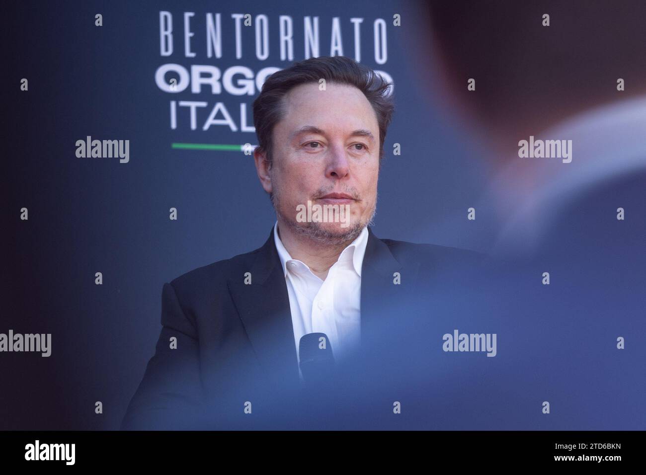 South African Entrepreneur Elon Musk Speaks During Atreju 2023 Event ...