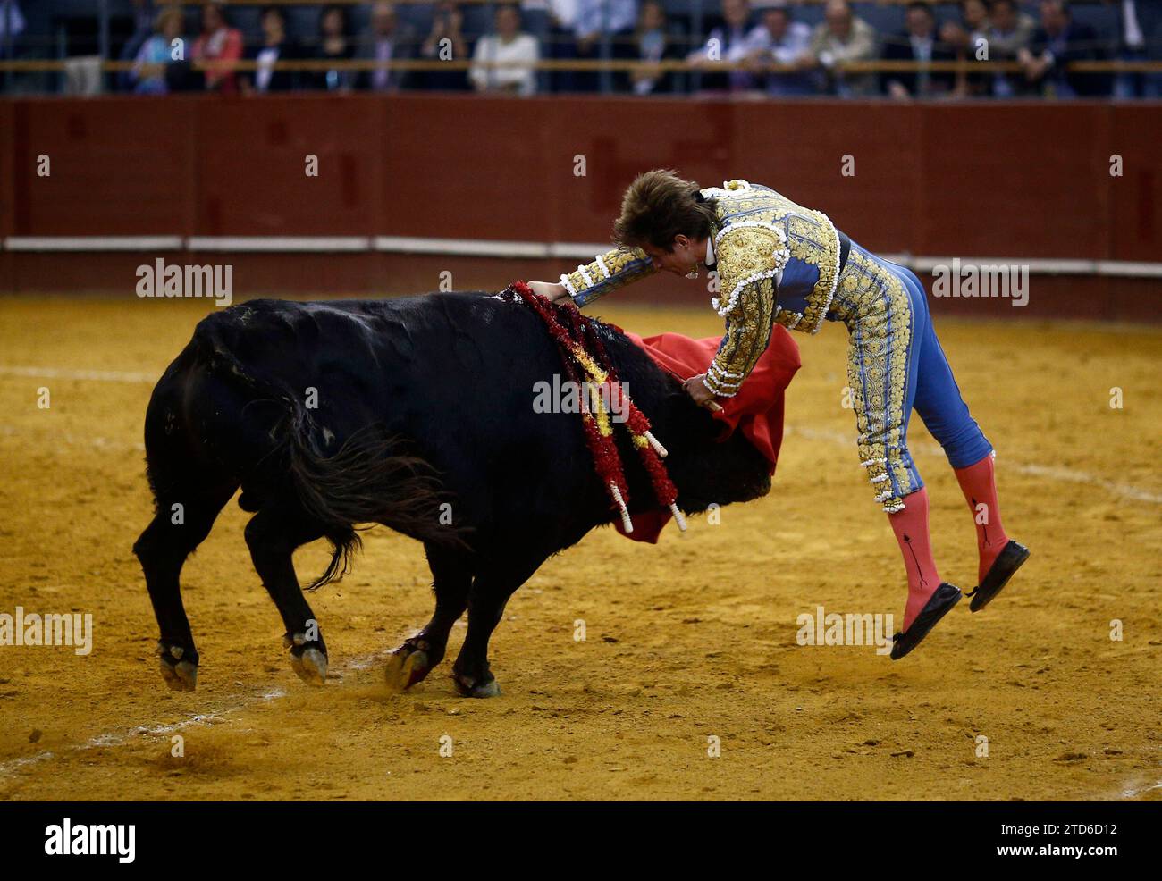 Madrid. September 27, 2014. Bullfight of the Matadors. Photo Oscar del Pozo Archdc. Credit: Album / Archivo ABC / Oscar del Pozo Stock Photo
