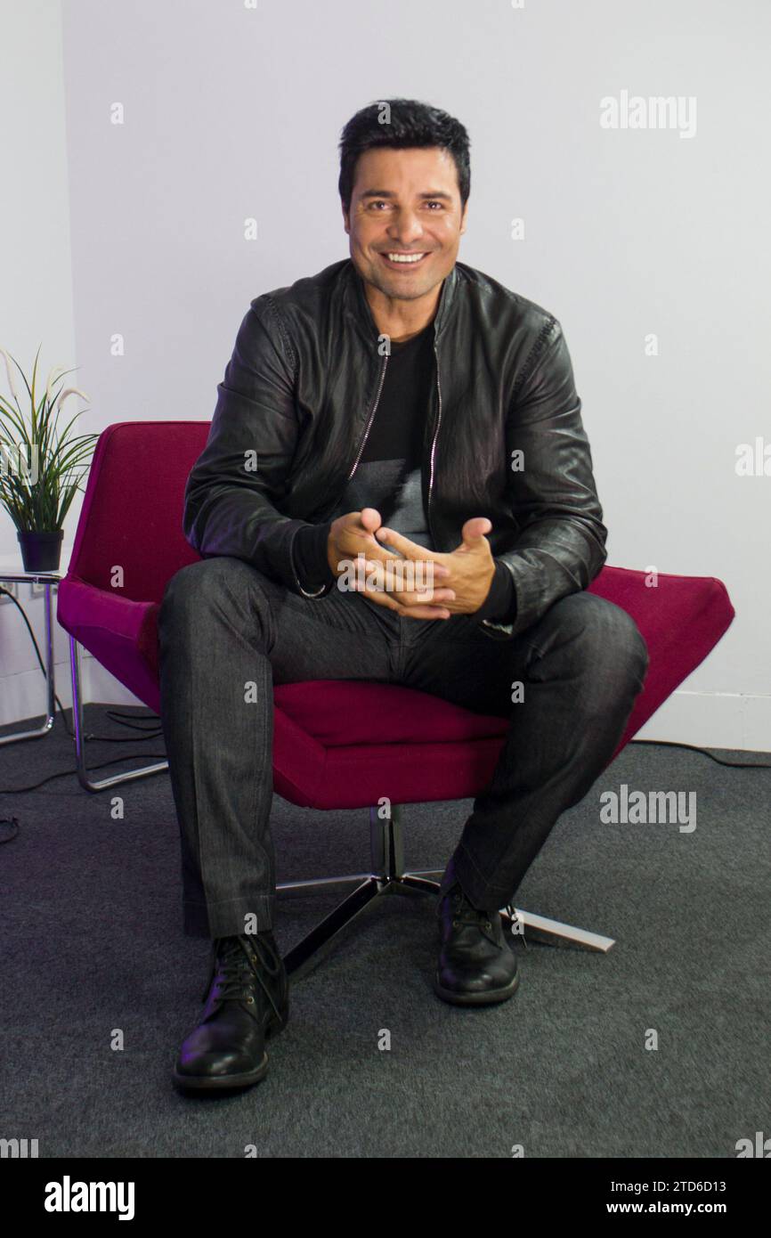 Madrid, 10/10/2014. Interview with Chayanne. Photo Isabel Permuy Archdc. Credit: Album / Archivo ABC / Isabel B Permuy Stock Photo
