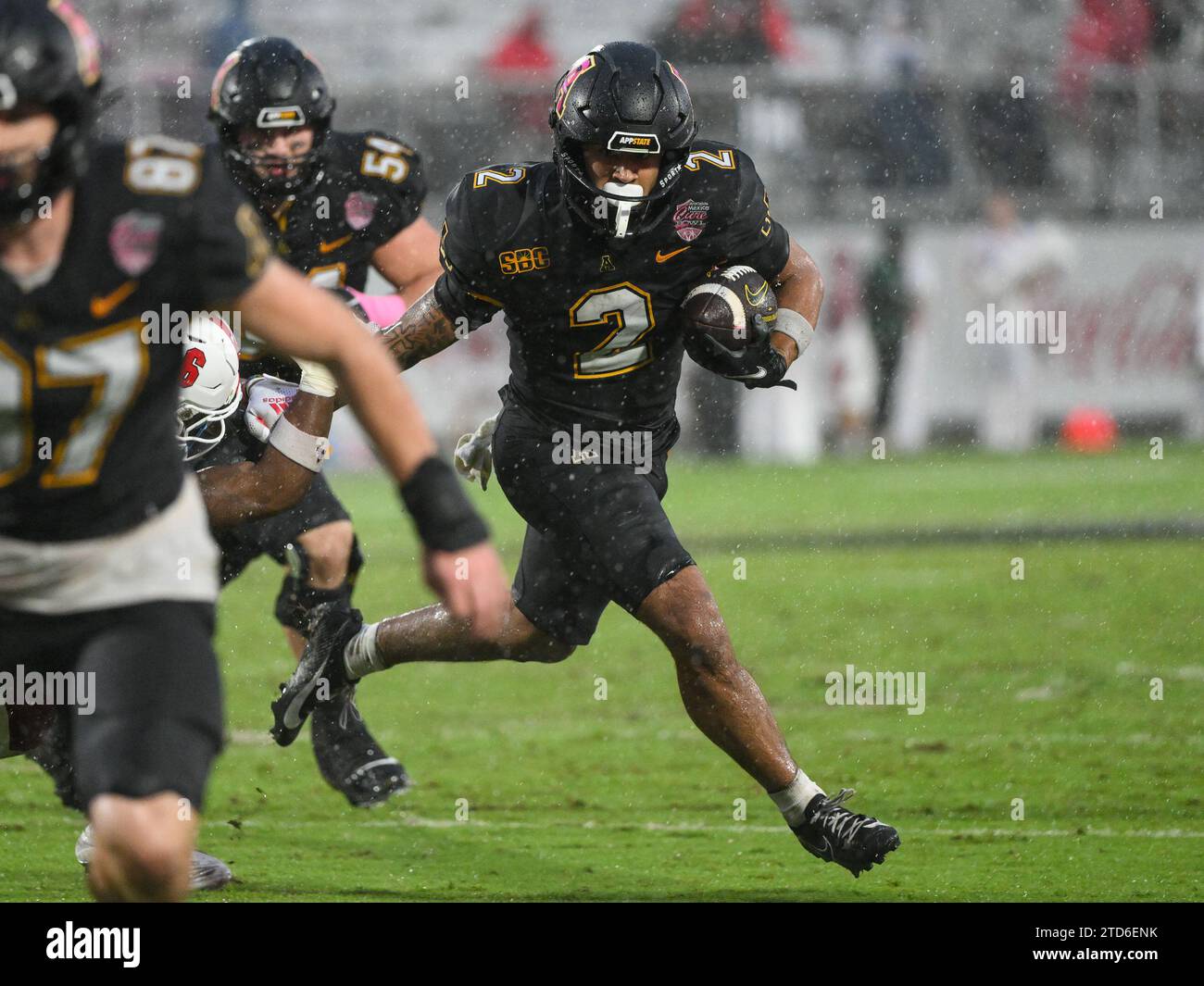 December 16, 2023 Appalachian State wide receiver Kaedin Robinson (2
