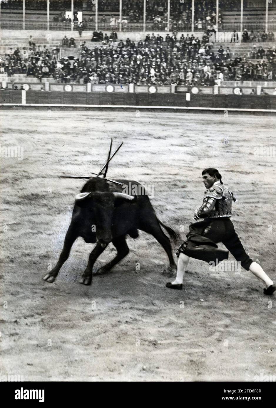 Martín Vázquez job in May 1912. Credit: Album / Archivo ABC Stock Photo