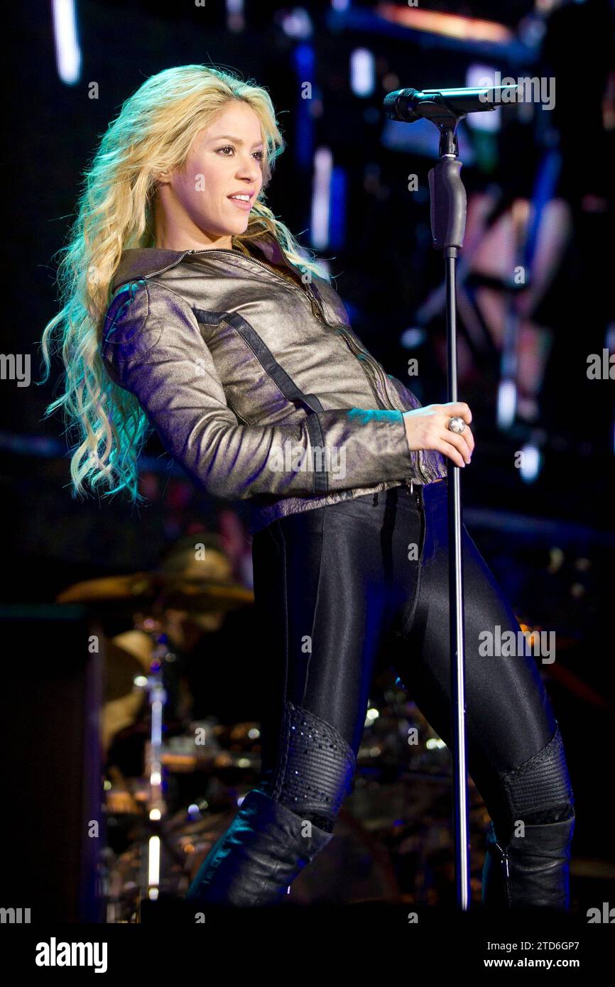 05/03/2011. Vicente Calderón. Madrid. Spain. Shakira concert in Madrid