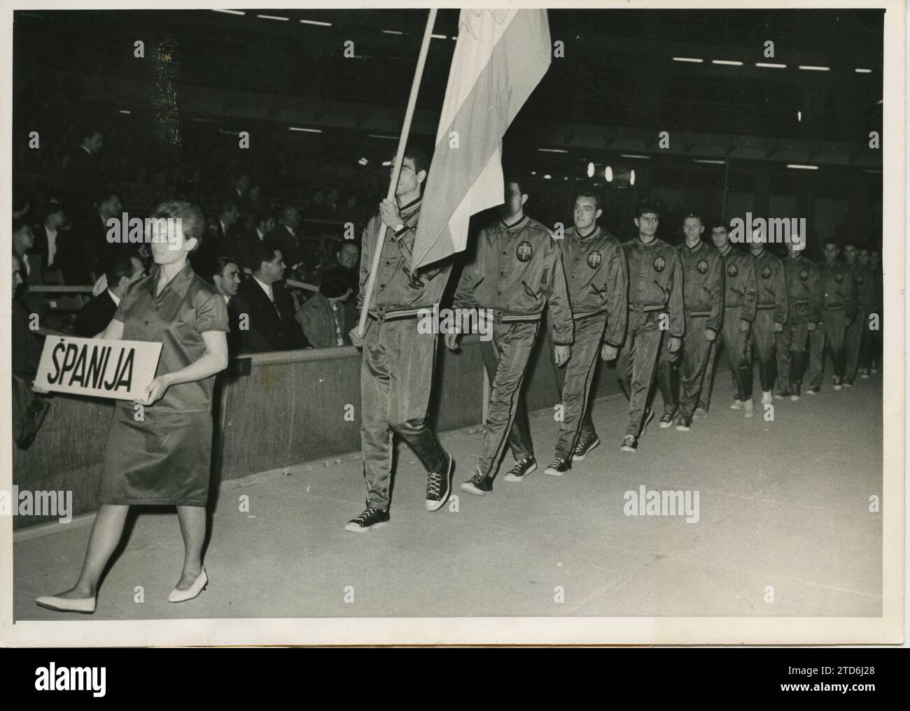 Belgrade (Yugoslavia), 04/29/1961. Opening ceremony of the XXII