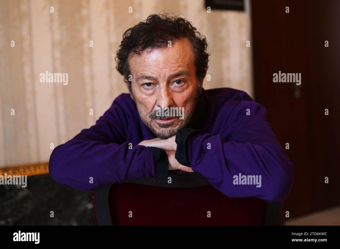Madrid, 10/31/2014. Interview with Juan Diego. Photo Ernesto Agudo