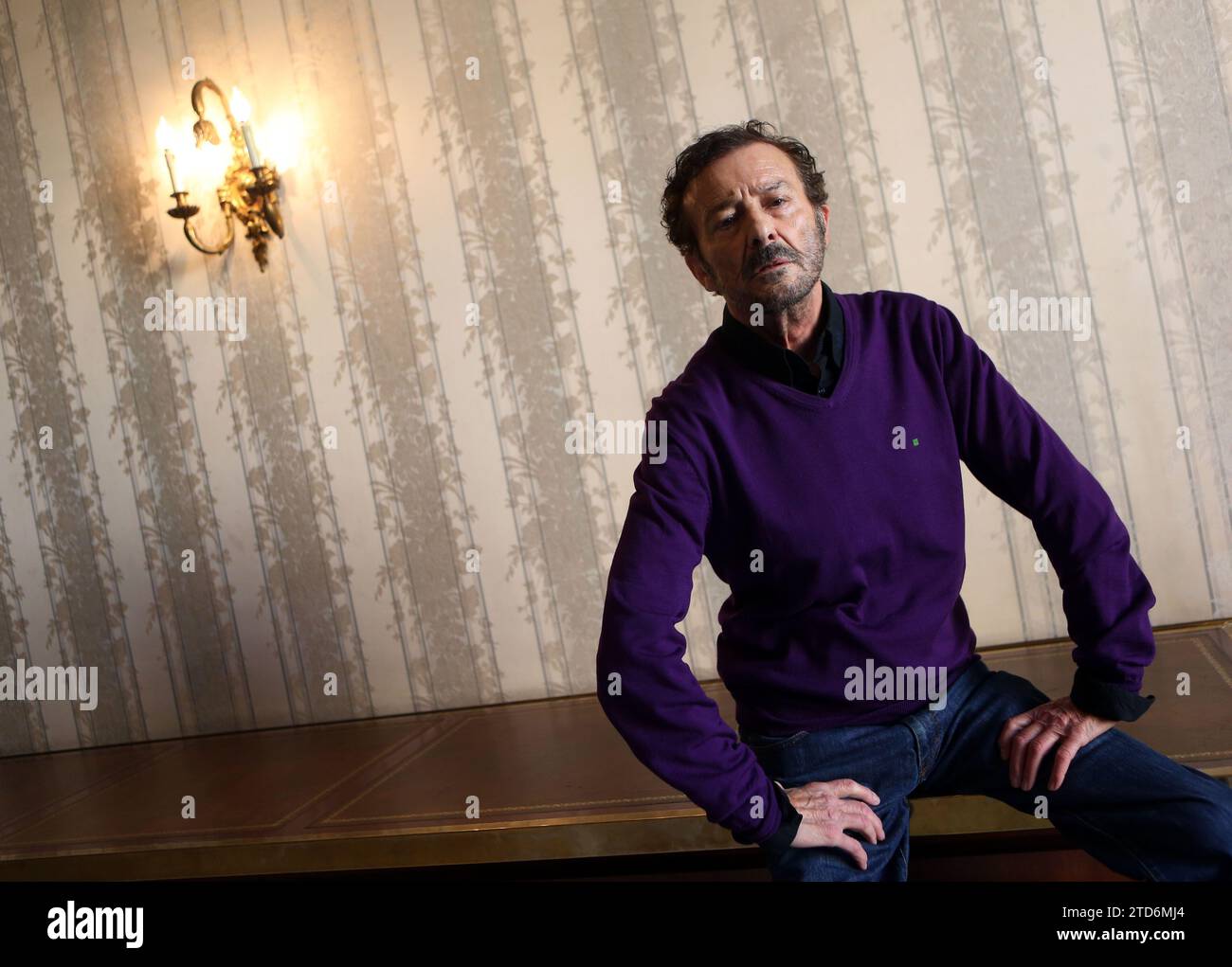 Madrid, 10/31/2014. Interview with Juan Diego. Photo Ernesto Agudo