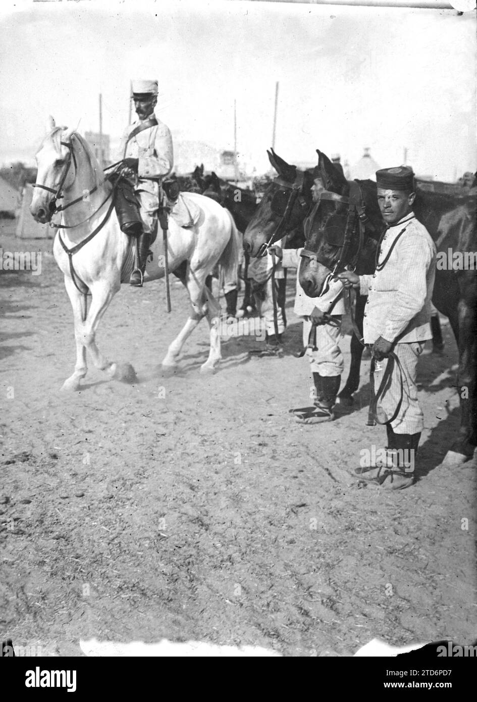 07/31/1909. Military healthcare in Melilla. The inspector of the body ...