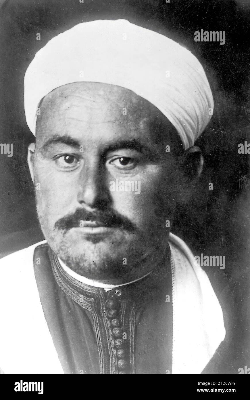 12/31/1922. Portrait Of Abd El Krim. Credit: Album / Archivo ABC Stock ...