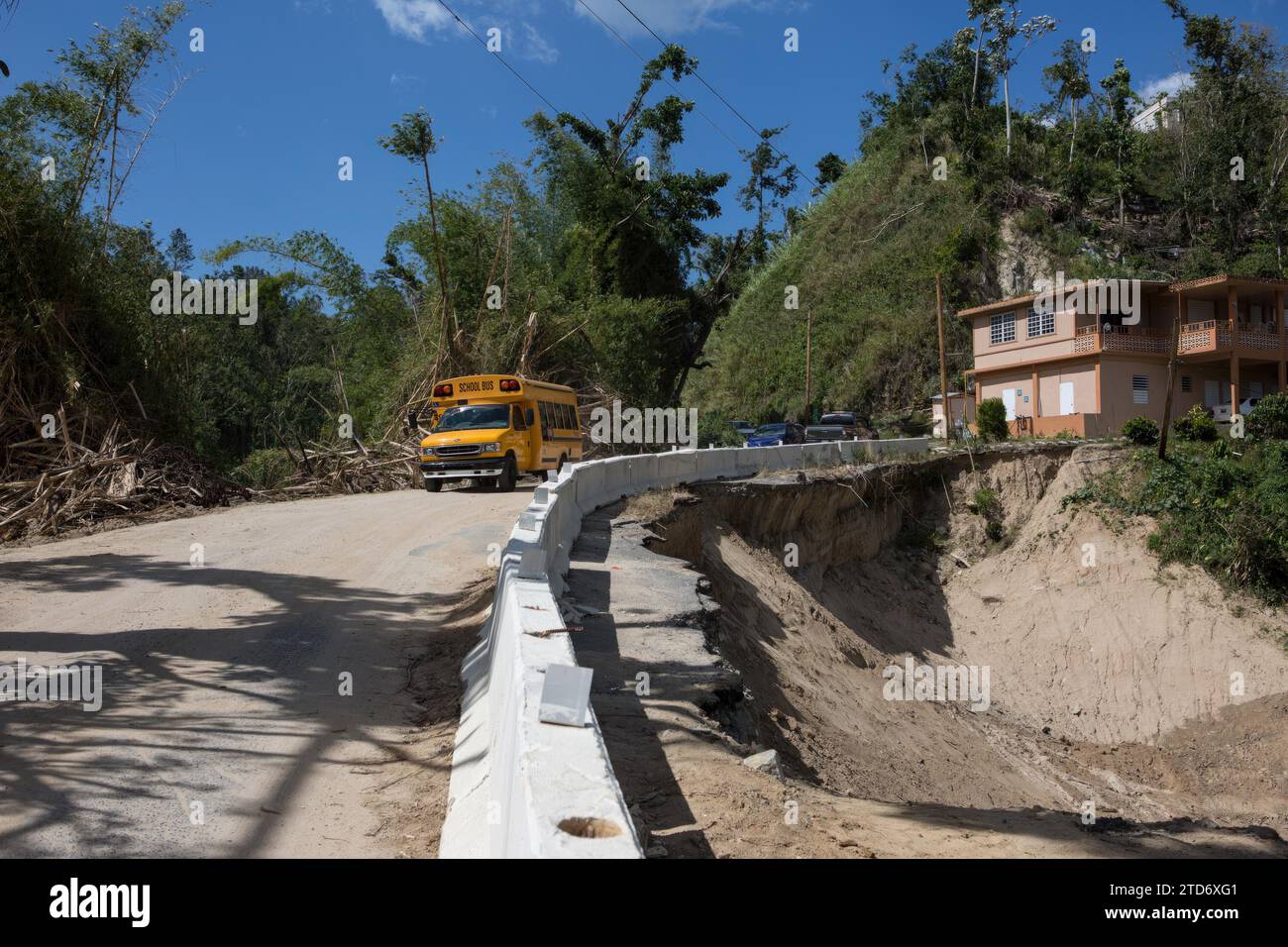 Puerto Rico, 03/16/2018. Report after Hurricane Maria. Photo: Rob Zambrano. Archdc. Credit: Album / Archivo ABC / Rob Zambrano Stock Photo