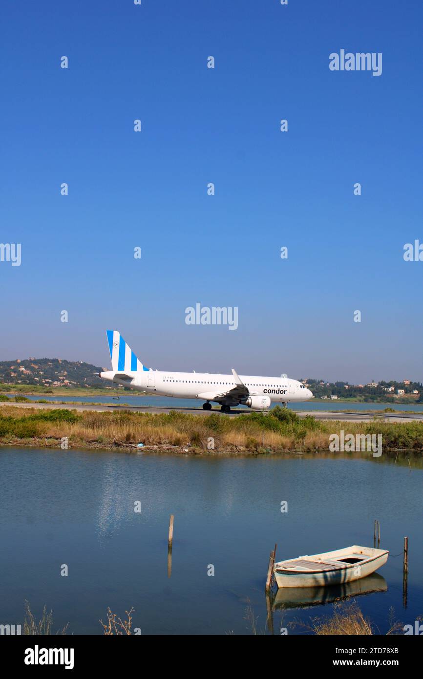 Condor Bulgaria Air, Airbus A320-214 LZ-FBG at Ioannis Kapodistris ...