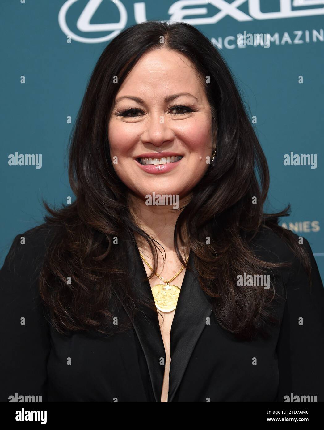 Beverly Hills, California, USA. 16th Dec, 2023. Shannon Lee arriving to the Unforgettable: The 21st Annual Asian American Awards at Beverly Hilton Hotel on December 16, 2023 in Beverly Hills, CA. Credit: Lisa OConnor/AFF-USA.com Credit: AFF/Alamy Live News Stock Photo