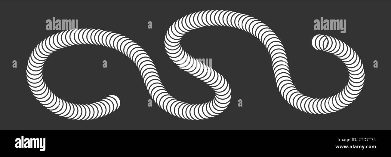 The spiral. An abstract element for the design. Stylized background of