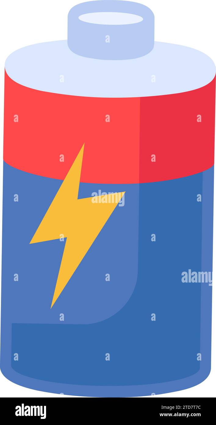 Hazardous waste pollution. Lithium ion battery icon. Toxic Explosive