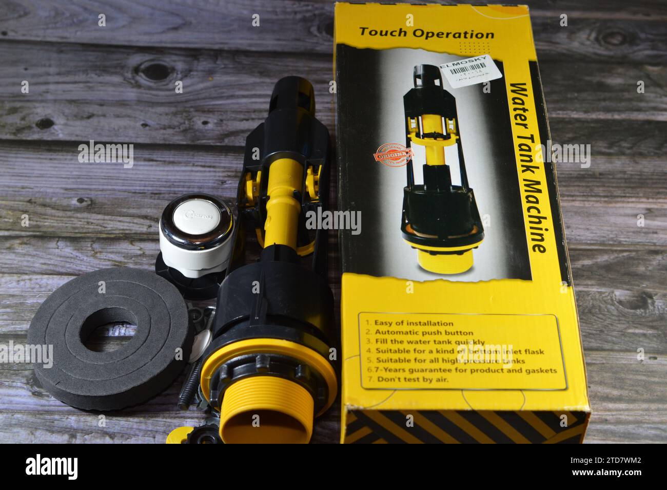 Cairo Egypt, December 13 2023 Cascate OIG Water tank machine, controls