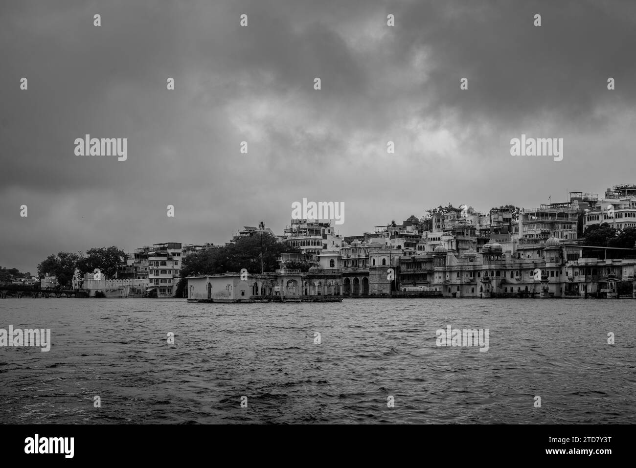 Udaipur hotel Black and White Stock Photos & Images Alamy