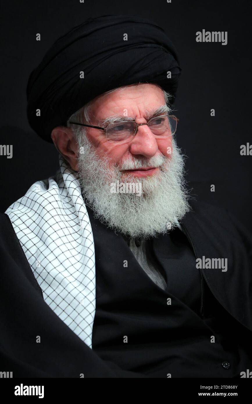 December 16, 2023, Tehran, Iran: Iranian Supreme Leader Ayatollah ALI KHAMENEI attends the