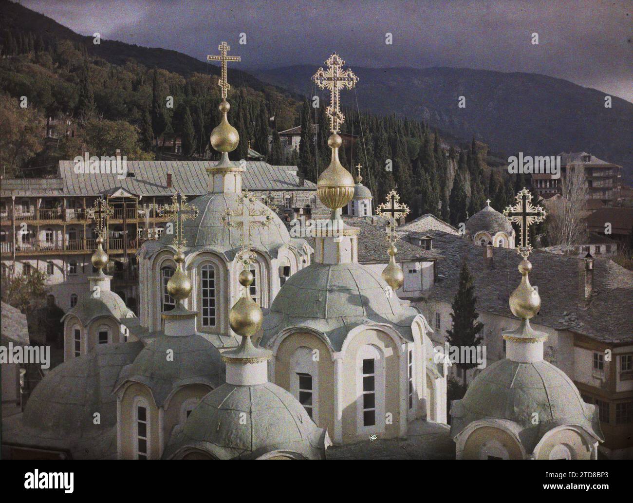 Mount Athos, Greece, Religion, HD, Habitat, Architecture, Mount