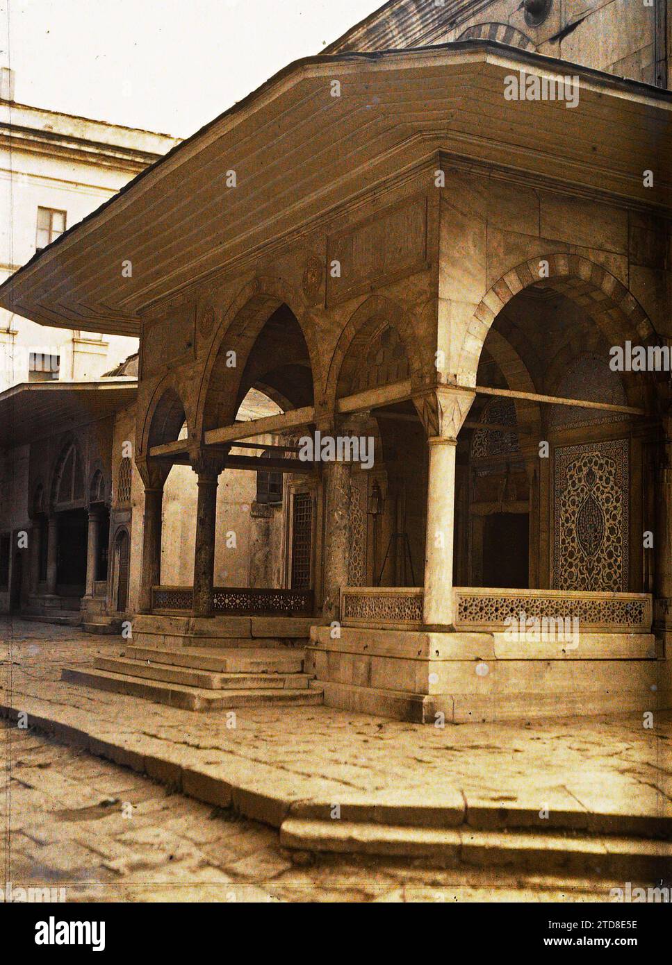 Constantinople (presentday Istanbul), Turkey Entrance to the türbe