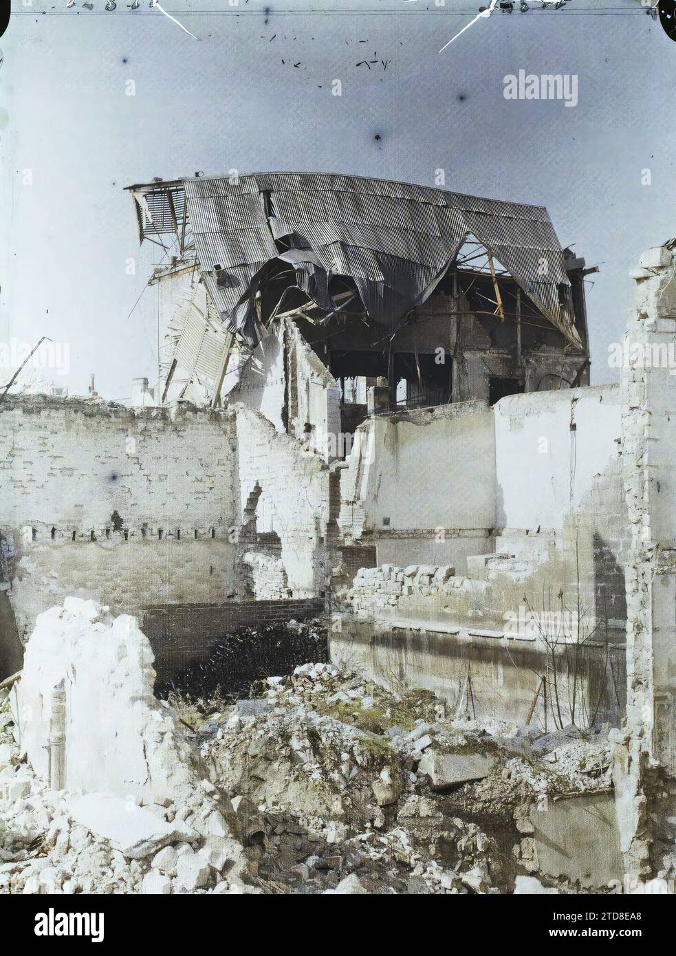 Reims Marne Champagne France Factory Saint Fr re en ruin rue