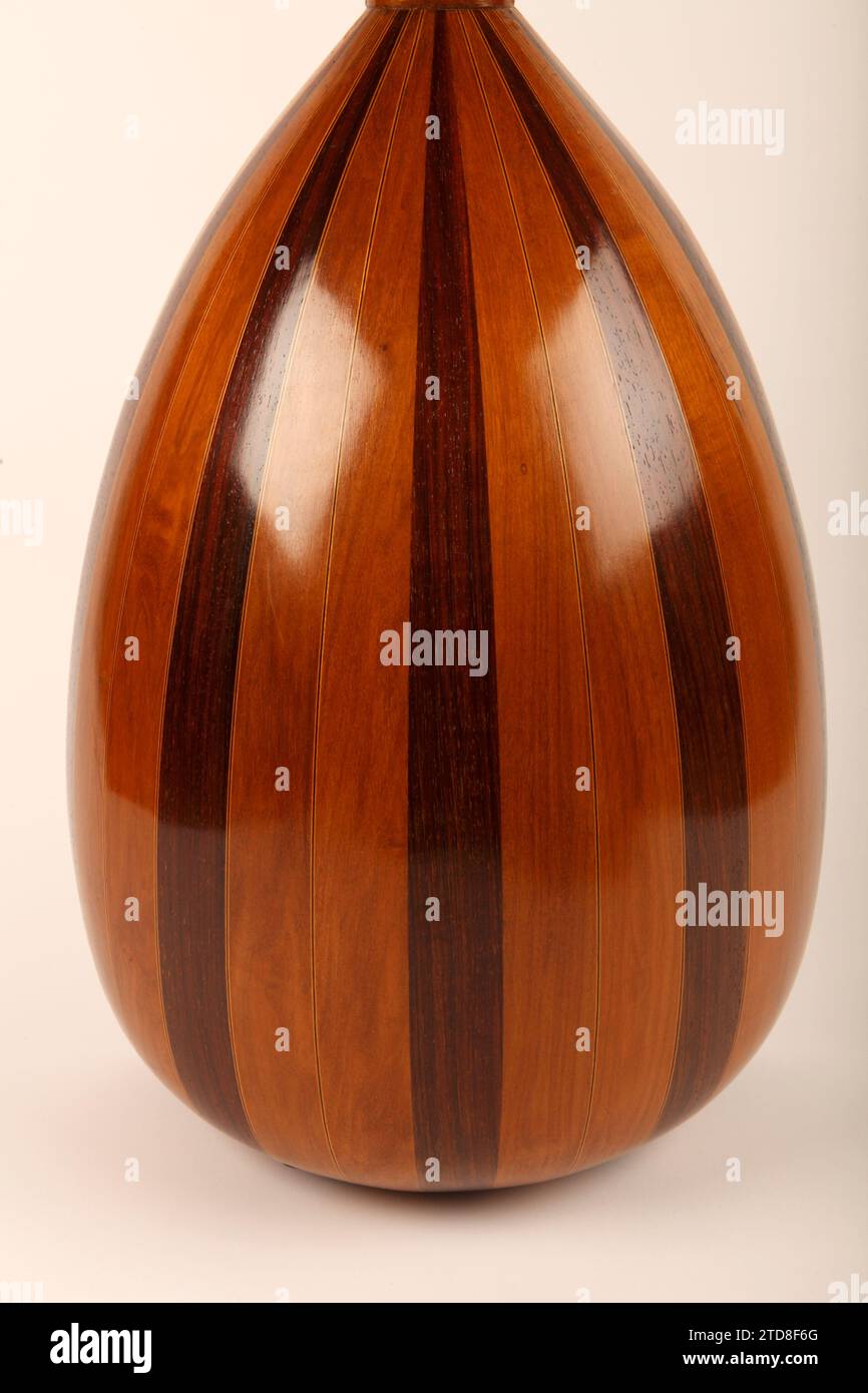 A Syrian 11 string Oud. Middle Eastern shortneck lute, pearshaped