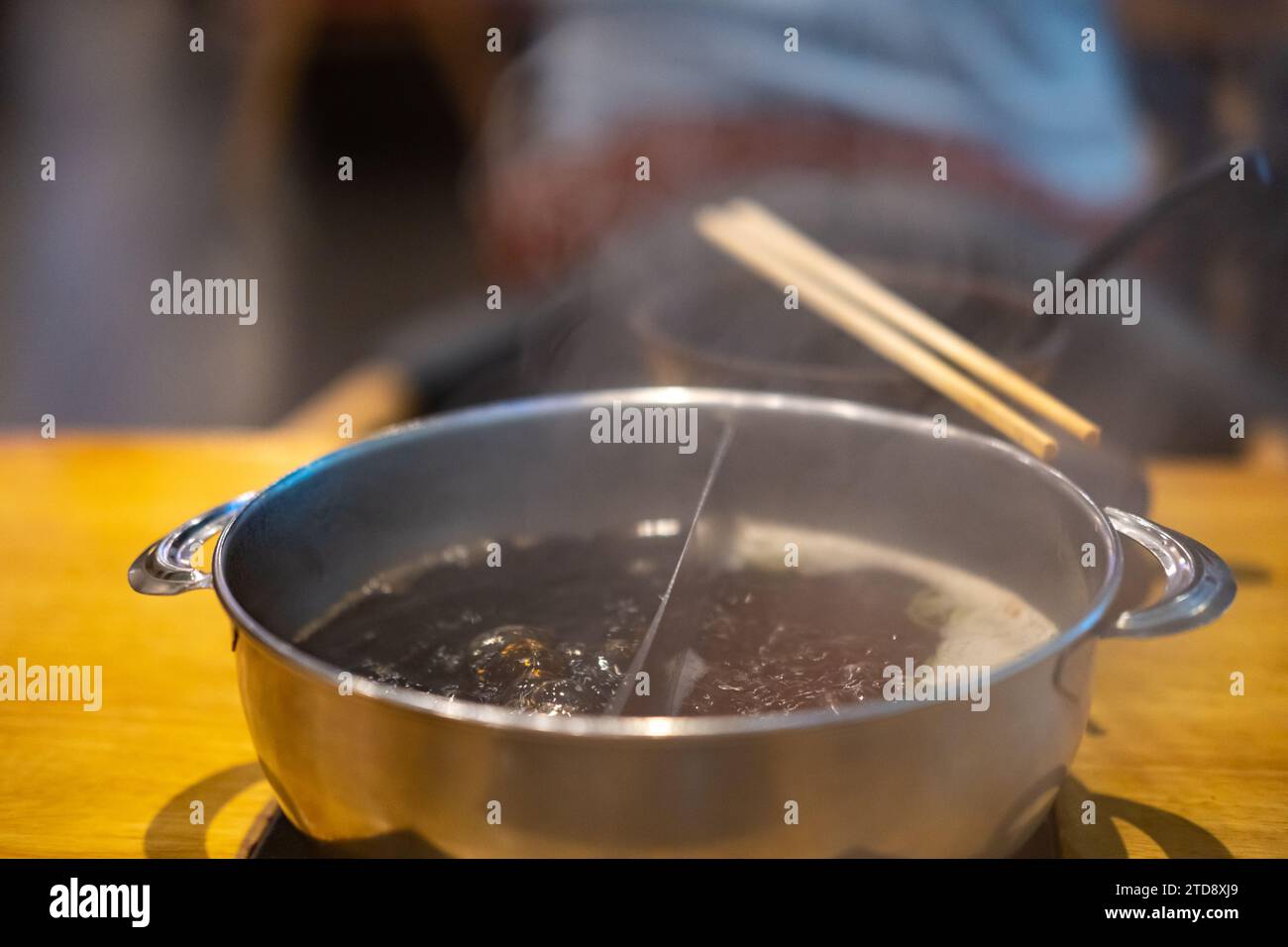 Clear soup hot pot hi-res stock photography and images - Alamy