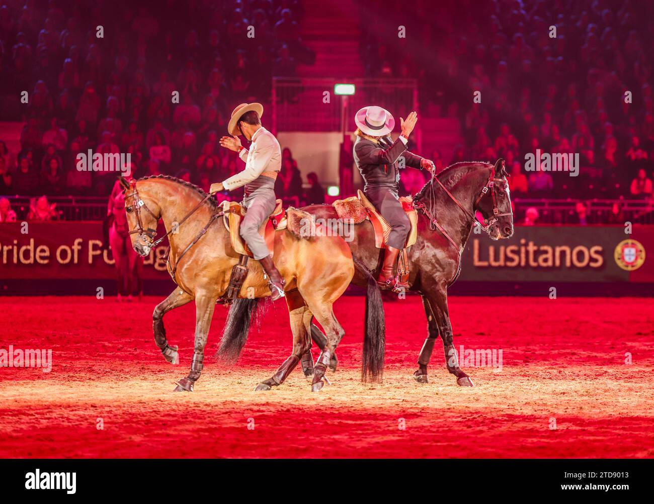 London Excel International Horse Show 17 Dec 2023 From Portugal the