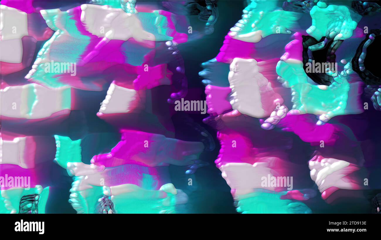 Abstract glass texture. Computer generated 3d render Stock Photo - Alamy
