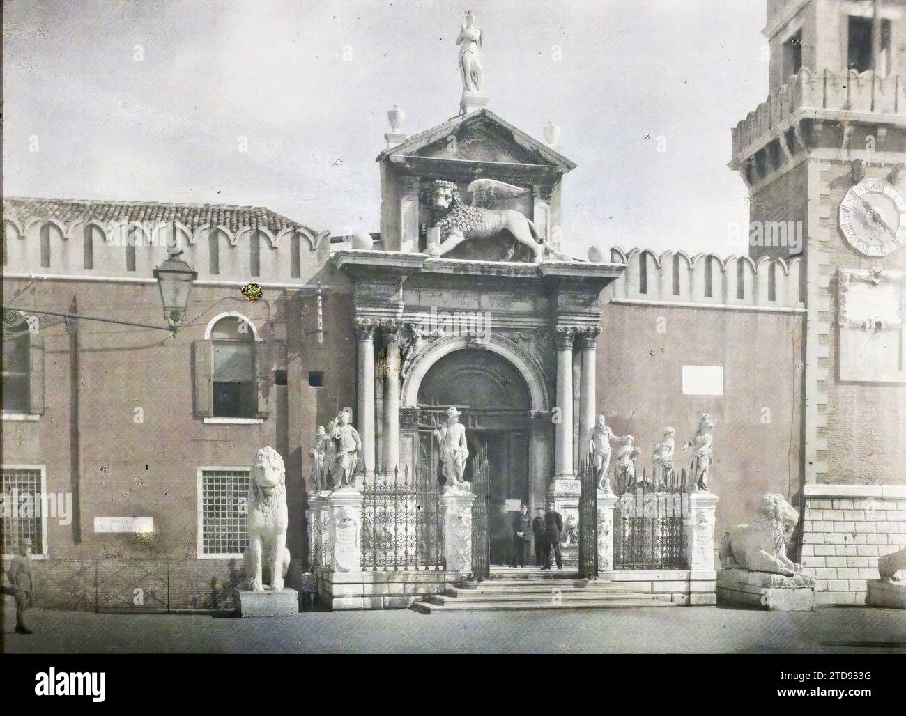Venice, Italy Land Gate of the Arsenal, Animal, Religion, Art, Habitat ...