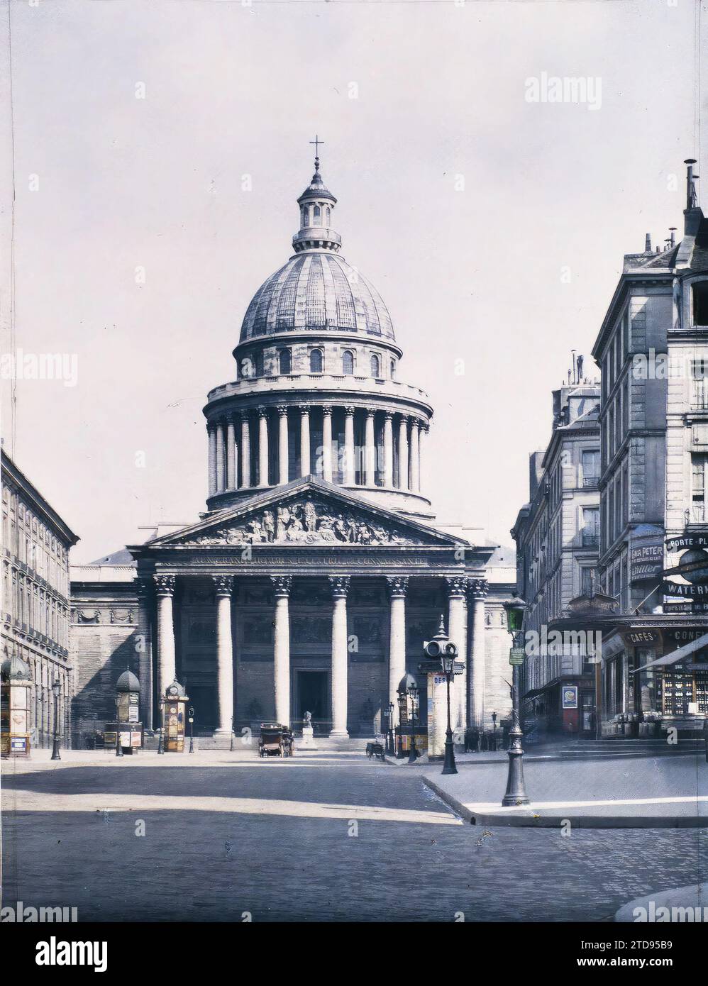 Paris (5th arrondissement), France The Pantheon, Religion, HD, Habitat