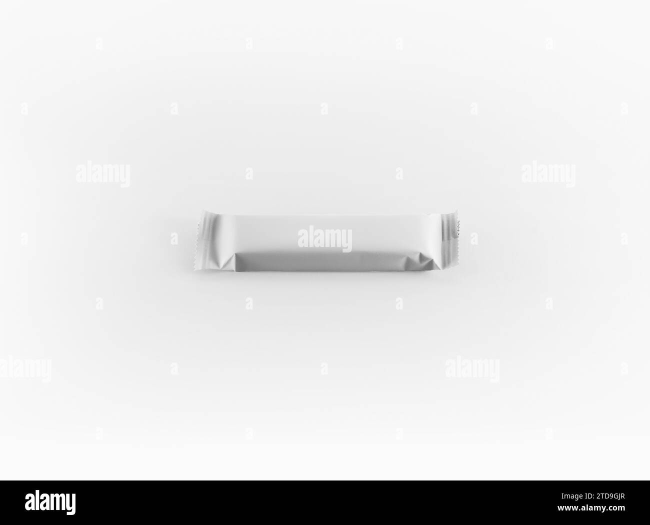 Bar Chocolate Packaging Mockup 3D Rendering Stock Photo