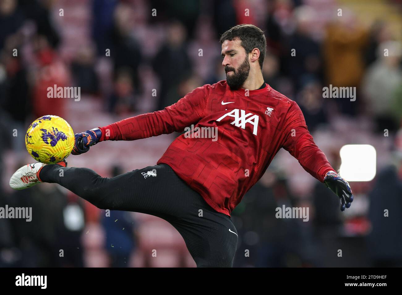 Alisson liverpool december 2023 hi-res stock photography and images - Alamy