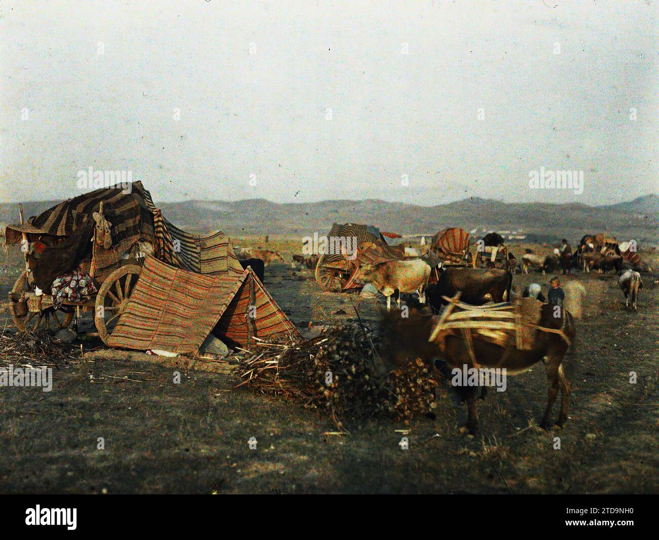 Thessaloniki, Greece Strumica refugee camp, Political life, Civil war ...