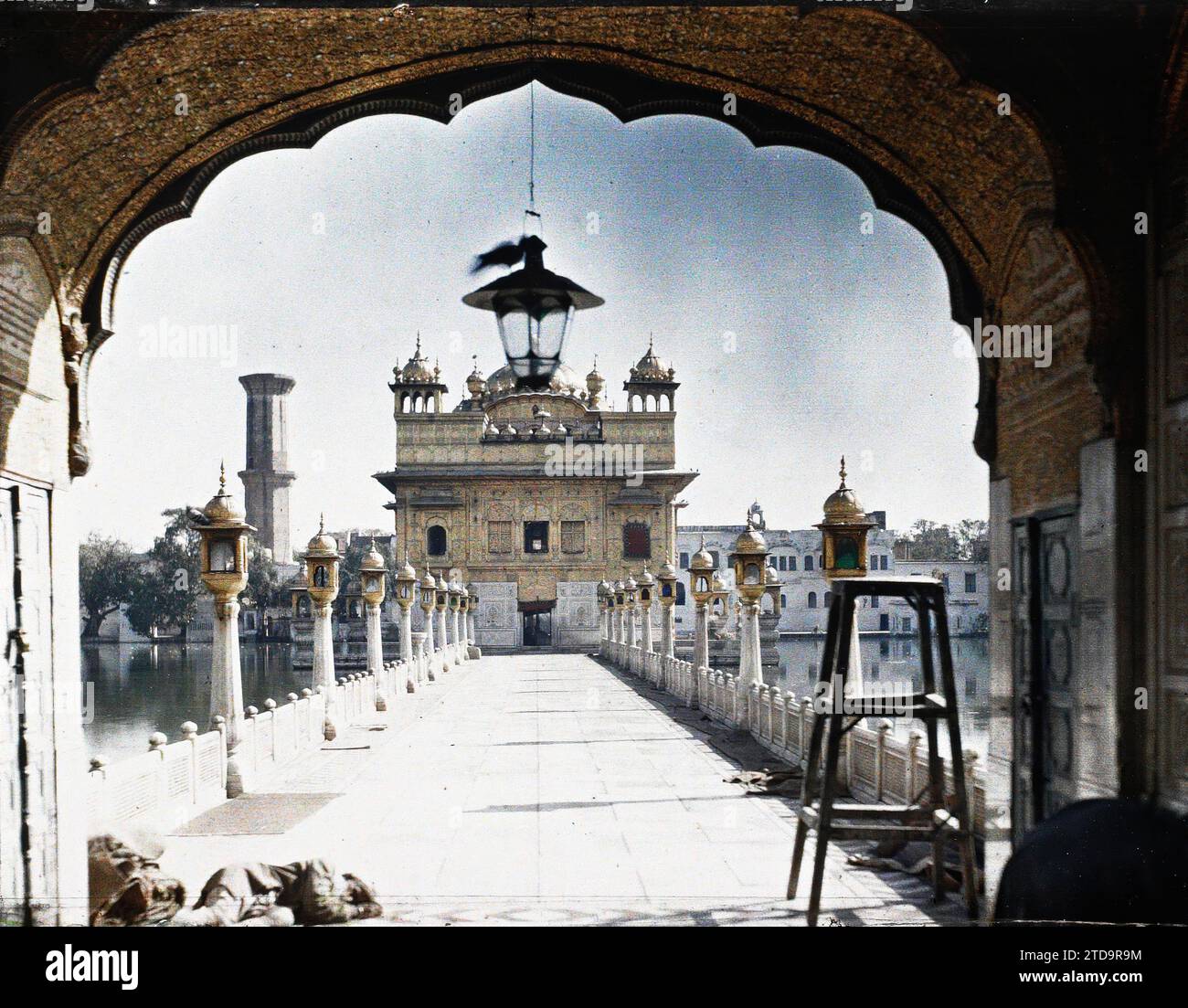 Amritsar, India Bridge to the golden temple, Religion, HD, Habitat, Architecture, Temple