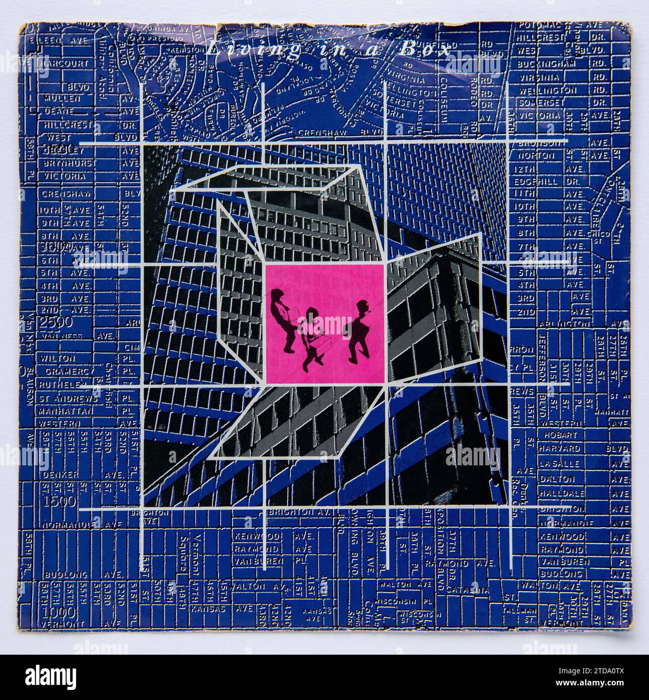 Picture cover of the seven inch single version of Living in a Box by Living in a Box, which was