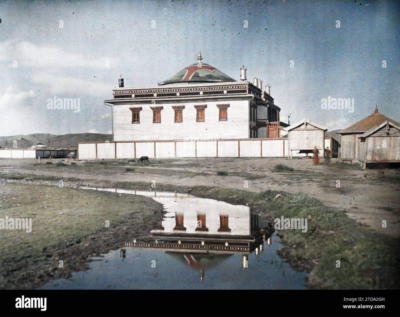 Ourga, Mongolia The temple of Maitreya, HD, Nature, Environment