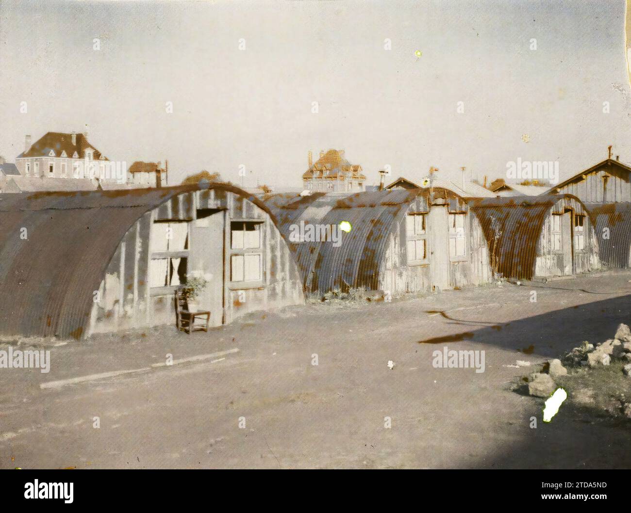 Corrugated iron barracks hi-res stock photography and images - Alamy