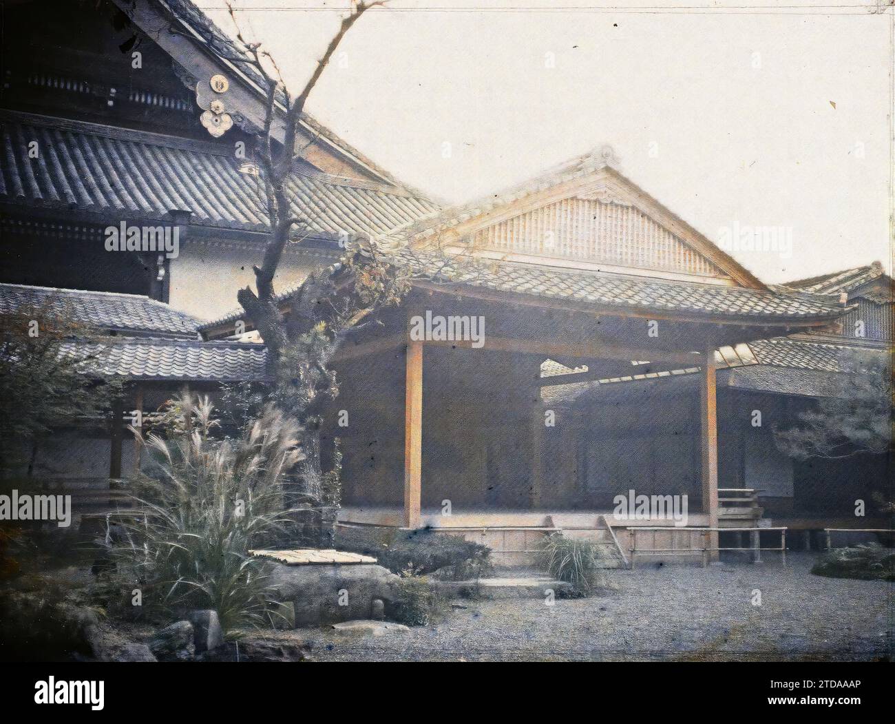 Kyoto, Japan Noh theater stage of Bukkôji temple, Religion, HD