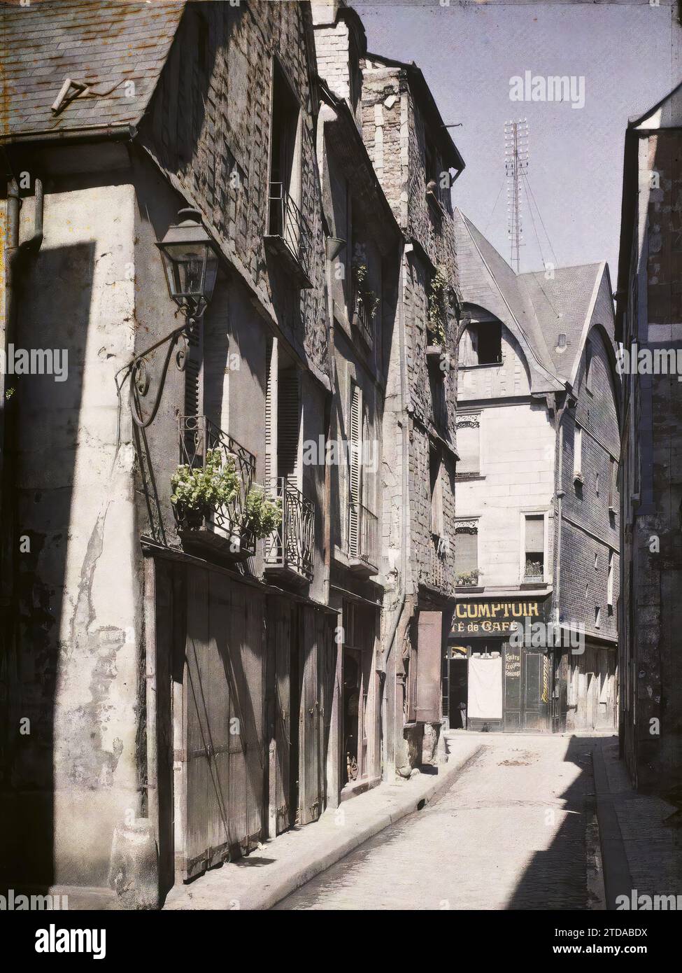 Old houses rue de la grosse tour hires stock photography and images