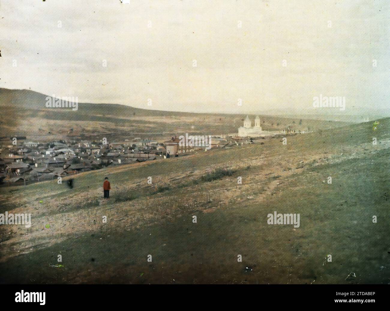 Troitskosavsk, Transbaikalia View of the southern end of the city ...