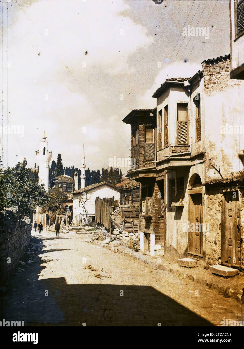 Constantinople current Istanbul Turkey A Street Lined With Solid And Constantinople current istanbul turkey a street lined with solid and