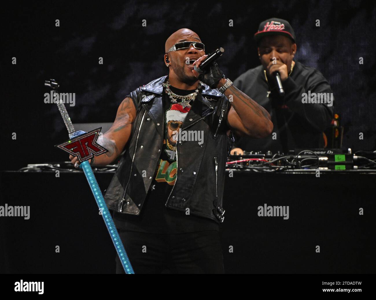 Sunrise, FL, USA. 16th Dec, 2023. Flo Rida performs during iHeartRadio ...