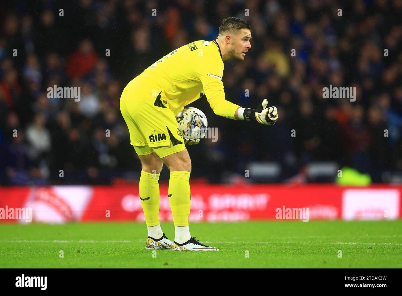 Glasgow, Scotland, UK. 17th December 2023; Hampden Park, Glasgow ...