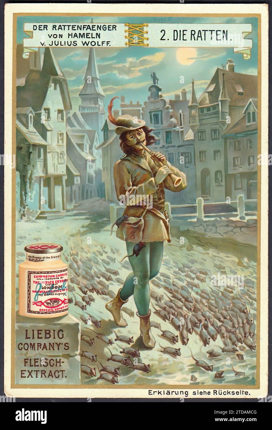 Hamelin rat catcher hi-res stock photography and images - Alamy