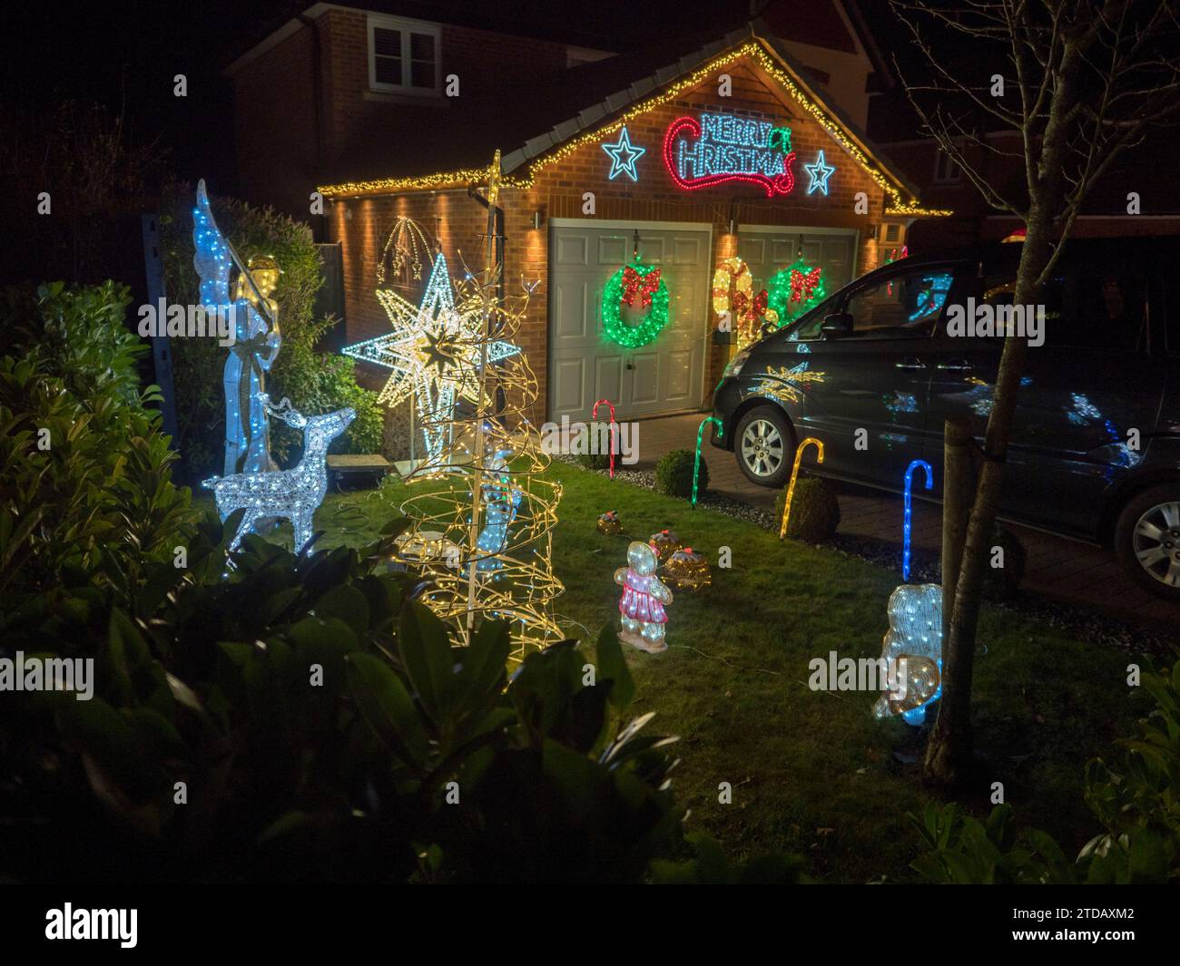 Eastchurch, Kent, UK. 17th Dec, 2023. Most of the properties on the