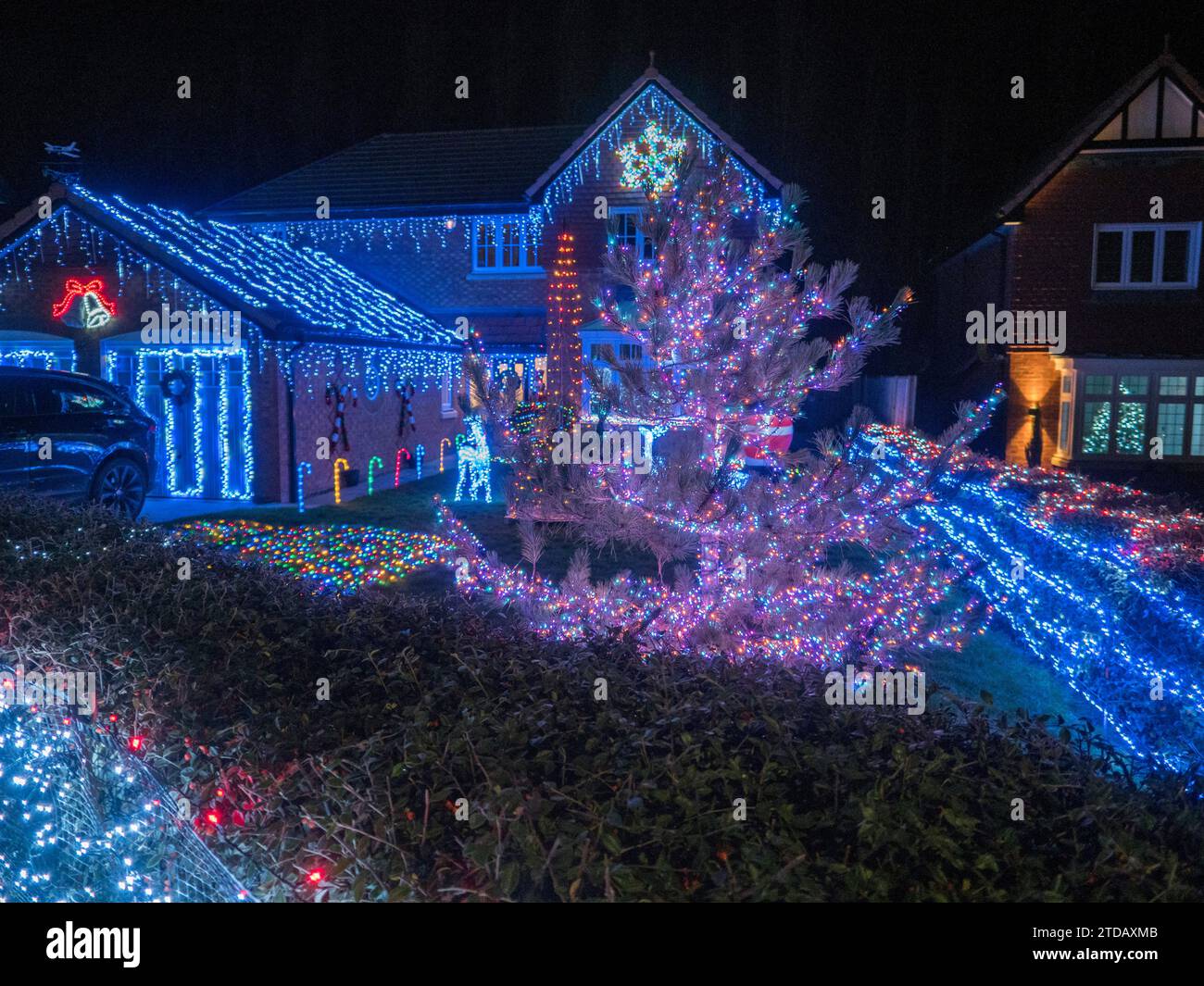 Eastchurch, Kent, UK. 17th Dec, 2023. Most of the properties on the