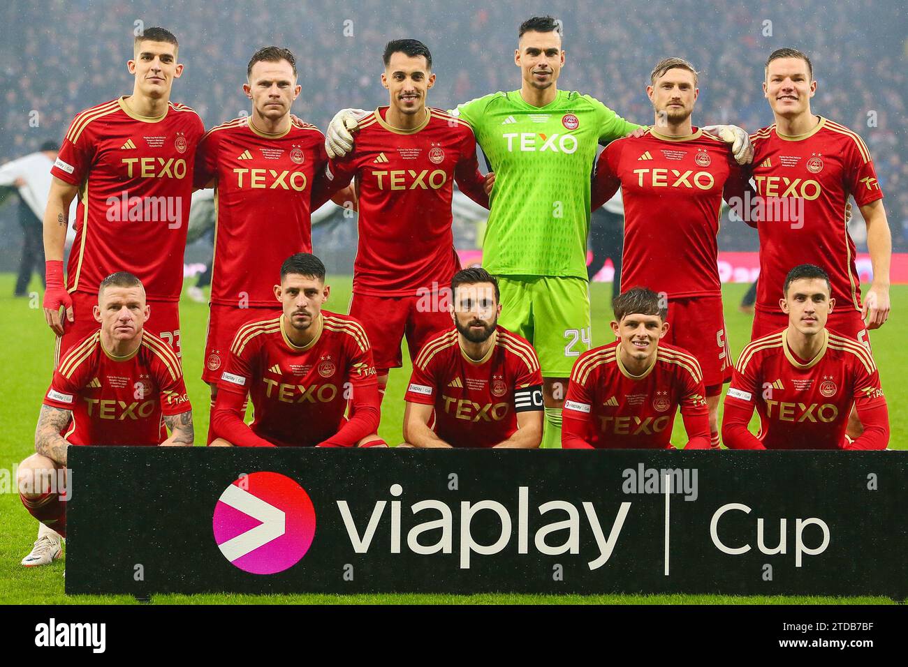 Glasgow, UK. 17th Dec, 2023. In the final of the 2023/2024 Viaplay Cup